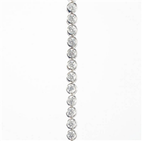 Bracelet Mamprin Gioielli Tennis in White Gold Zirconia BROR-12-36 - BROR-12-36